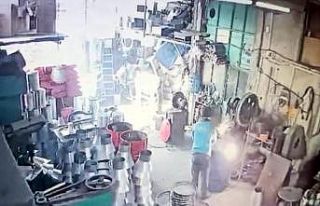 İşçinin ölümüne sebep olan yağ varilinin patlama...