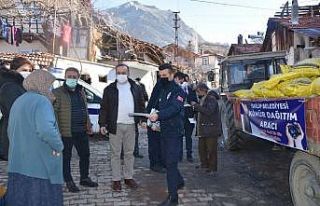 İskilip Belediyesi’nden bin aileye kömür yardımı