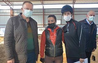 Isparta’da 31 sporcu binicilik lisansı aldı