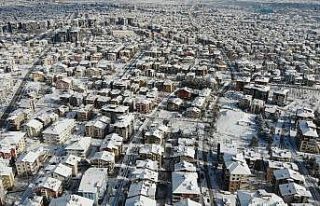 Isparta’da kar yağışı etkili oldu