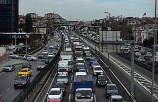 İstanbul’da trafik yoğunluğu