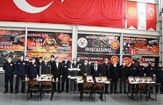 İtfaiyede eğitim bitmiyor