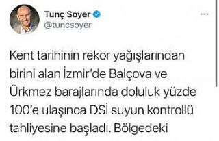 İzmir’de doluluk oranı yüzde 100’e ulaşan...