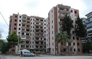 İzmir’in yıkılacak binaları havadan görüntülendi