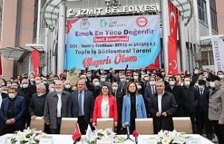 İzmit Belediyesi işçilerine 1 Mayıs ikramiyesi