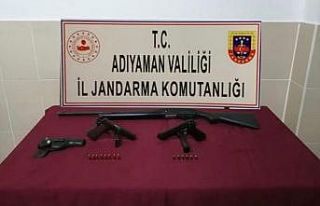 Jandarma silah ele geçirdi