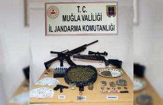 Jandarma’dan Bodrum’da uyuşturucu operasyonu