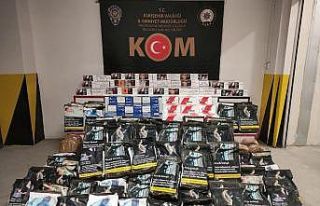Kaçak tütün operasyonunda 3 gözaltı