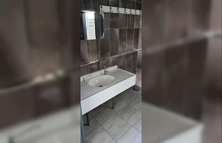 Kadın başkanın ilk icraatı temizlik oldu