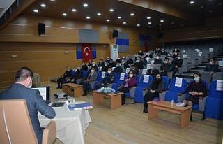 Kadına şiddete hayır ilçe toplantıları devam...