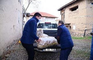 Kahramankazan Belediyesi patates üreticisinin imdadına...