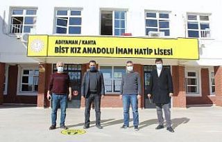 Kahta’daki okullar yüz yüze eğitime hazır