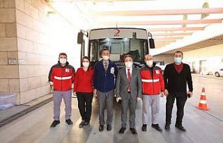 Kan bağışı kampanyasına Denizli Büyükşehir...