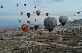 Kapadokya Bölgesini Ocak ayında 42 bin 560 turist...