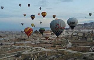 Kapadokya’da sıcak hava balon turları 19 Şubat’a...