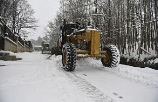 Kapanan dağ mahallelerinin yolları açıldı