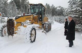 Kapanan köy yolları tekrar ulaşıma açılıyor