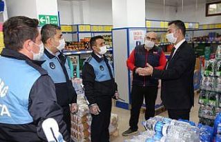 Karaköprü zabıtasından pandemi denetimi