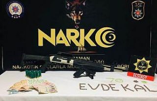 Karaman’da uyuşturucudan 2 kişi tutuklandı