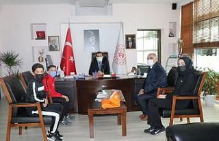 Karatecilerden Kabakcı’ya ziyaret