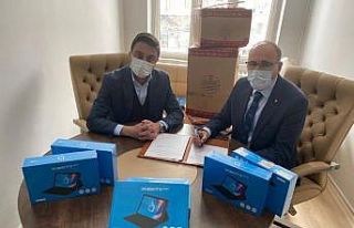 KATSO’dan öğrencilere klavyeli tablet desteği