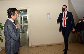 Kaymakam Akbulut’tan Başkan Seylan’a ziyaret