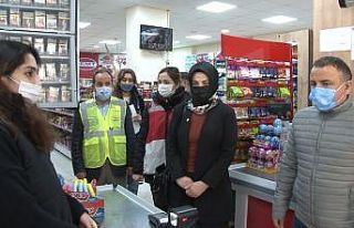 Kaymakam Arslan’dan, Çekmeköy esnafına korona...