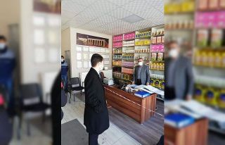 Kaymakam Cebeci’den korona virüs denetimi