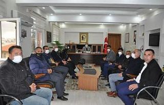 Kaymakam Demir muhtarlarla buluştu