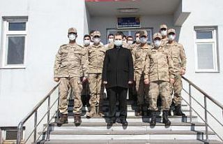 Kaymakam Demirer’den jandarmaya ziyaret