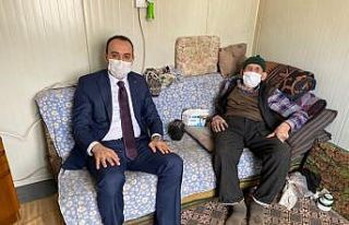 Kaymakam Pelvan: Yaşlılarımızın yanındayız"