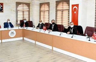 Kaymakam Yalçın merkez mahalle muhtarları ile bir...