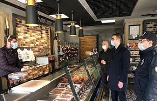 Kaymakam Yıldız’dan esnafa denetim