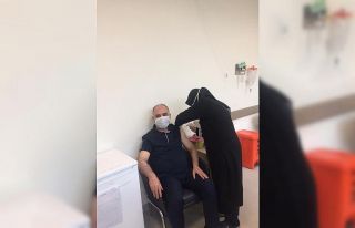 Kayseri Valisi Şehmus Günaydın korona virüs aşısı...