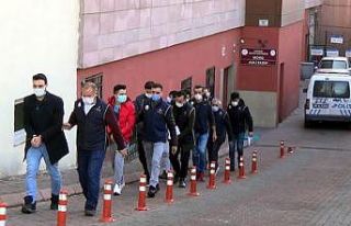 Kayseri’de FETÖ operasyonunda gözaltına alınan...