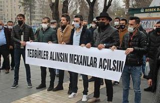 Kayserili esnaflar korona virüs tedbirleri kapsamında...