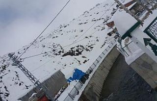 Kayseri’nin bazı mahallelerinde kar kalınlığı...