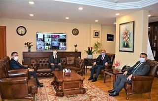 Kılınç, RTÜK Başkanı Şahin ile yerel basının...