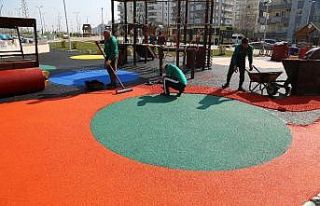 Kimlikli parklar Haliliye’ye renk kattı