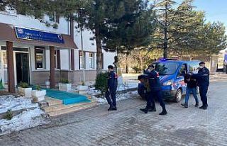 Kırıkkale’de hırsızlık yaparken suçüstü...