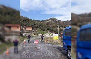 Kırkağaç’ta bir mahalle karantinaya alındı