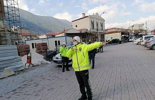 Kırkağaç’ta ilçe trafiğinde düzenleme yapıldı