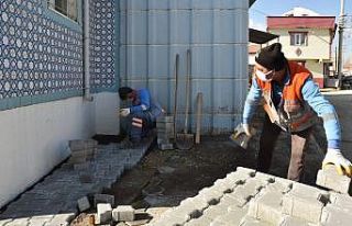 Kırsal mahallelerde üstyapı çalışmaları