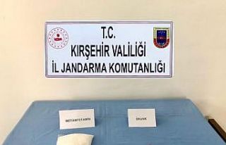 Kırşehir Jandarmadan uyuşturucu operasyonu