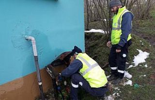 Kısıtlama günlerinde Sakarya Büyükşehir ekipleri...