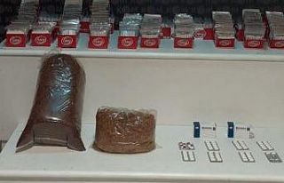 KOM polisinden ’kaçak tütün’ operasyonu: Kaçak...