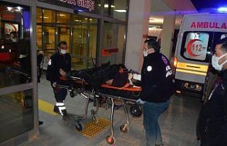 Kontrolden çıkan otomobil takla attı: 1 yaralı