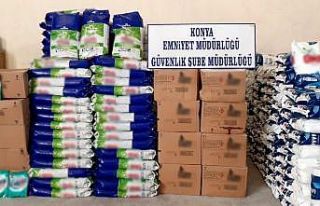 Konya’da sahte deterjan operasyonu