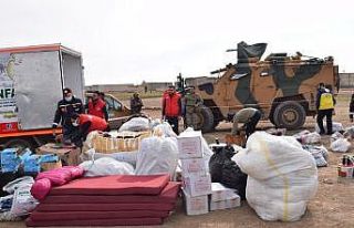 Konya’dan Resulayn’a yardım