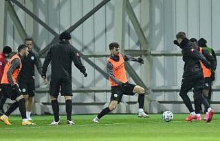 Konyaspor’da Gençlerbirliği maçı hazırlıkları...